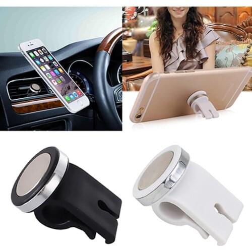 Universal Ultra Mini Car Air Vent Phone Holder Mount Stand Magnetic for iPhone Samsung GPS For iPhone 12 11 Pro 8 Xiaomi Huawei