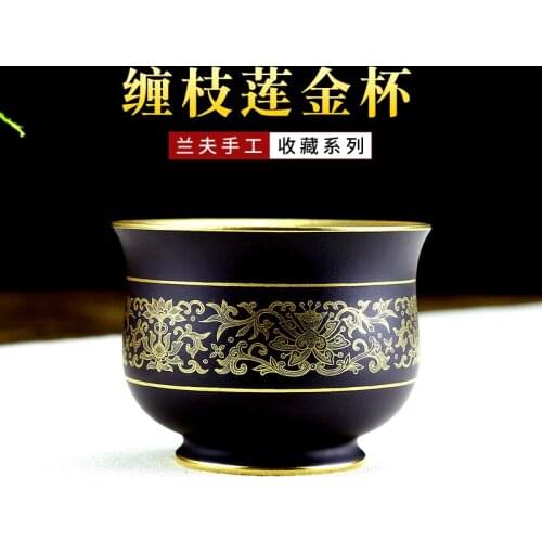 Purple sand sample tea cup famous report released Tuesday grade marigold collection boutique jinbei paint masters cup