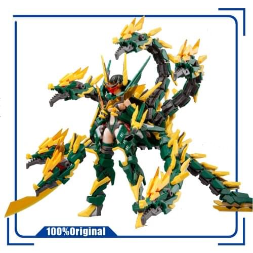 MS General 1/10 MG-02 Raytheon Guan Yu Anime Figure Girl 6.6Inch Assembly Model Action Toy Figures Kits Gift