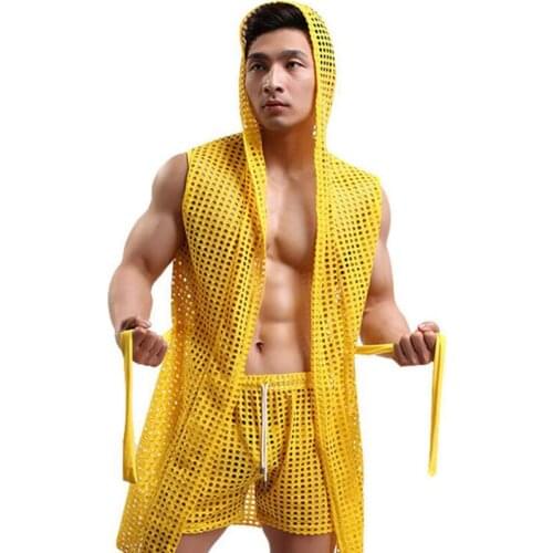 KWAN.Z Men's Dressing Gowns