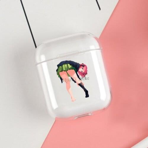 Cute Nakano Nino Quintuplets Soft TPU Case For Apple Airpods 1/2 Protective Cases Bluetooth Wireless Earphone Cover