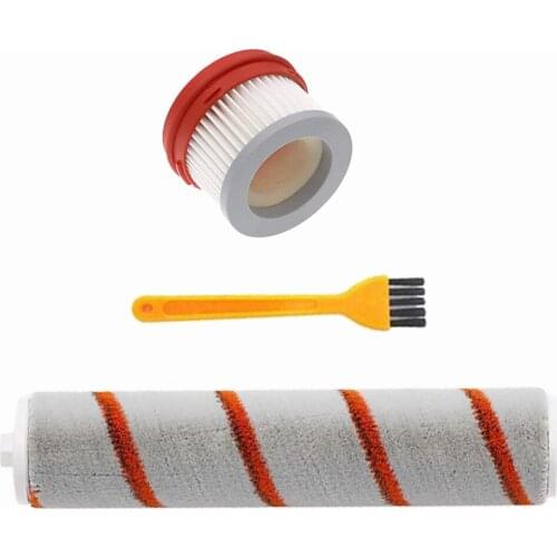 HEPA Filter Roller Brush Kit Vacuum Cleaner Roller Brush fit Xiaomi Dreame V9 Vacuum Cleaner Washable