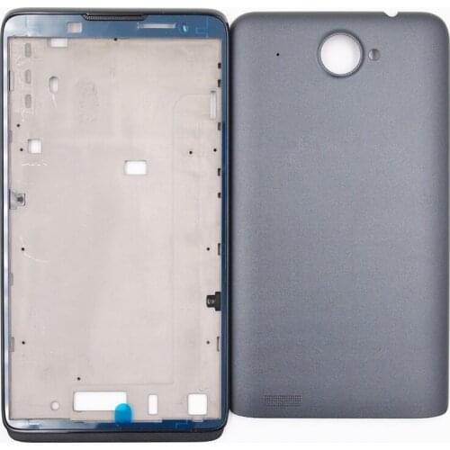 BaanSam New Front Frame LCD Screen Frame Battery Door Back Cover Housing Case For Lenovo S938 6 Inch With 3M Adhesive