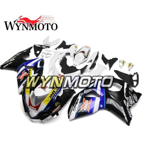 Complete Fairings Kit For GSXR1000 09-16 09 10 11 12 13 14 15 16 K9 Injection Fairings ABS Plastics Bodywork Black White Cowling