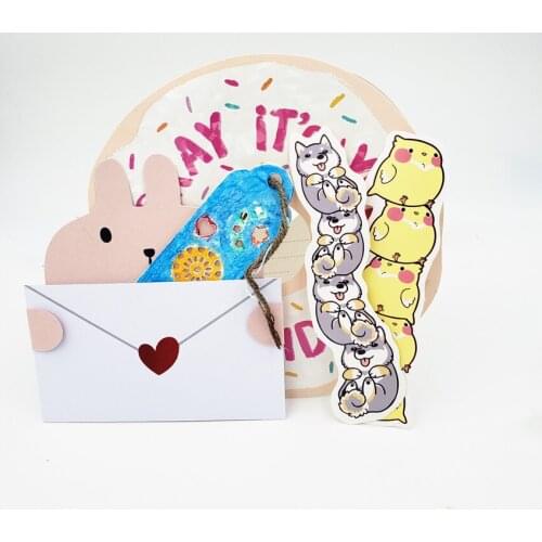 Clearance sale the stars flowers bookmark paper die Metal dies cutting dies Scrapbooking DIY Embossing mould card craft