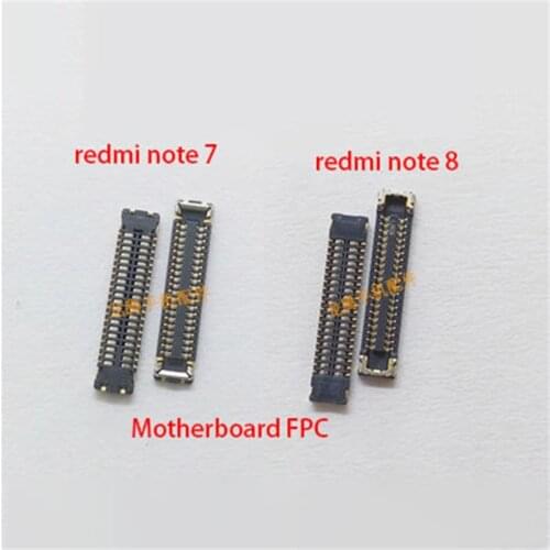 LCD Display FPC Connector Plug MotherBoard Pin For Xiaomi Redmi Note 7 Note 8 Note 8 Pro