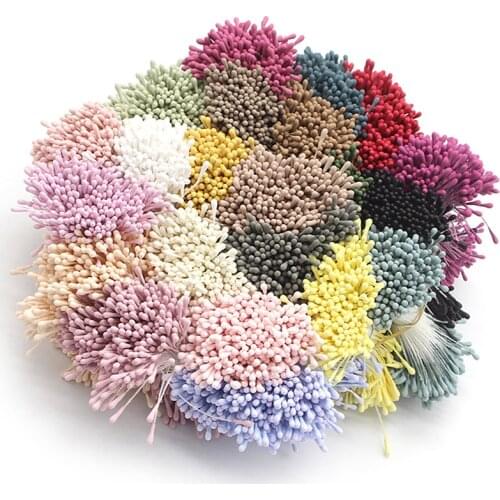 Crafts Multi-options Artificial Flowers Stamen Handmade For Wedding Party Home Decoration DIY Accessories Bedroom Decoration