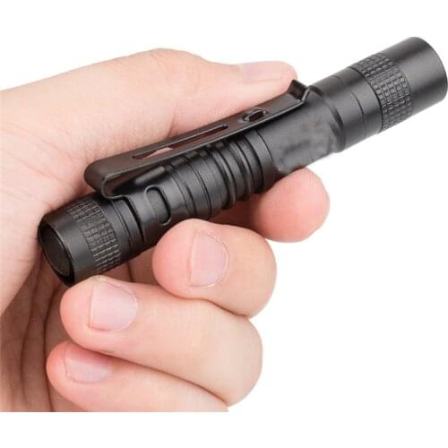 Waterproof Mini Pocket Penlight LED Flashlight Torch working inspection Light Switch Mode Outdoor Camping Light Emergency Light