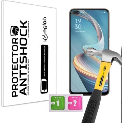 Screen protector Anti-Shock Anti-scratch Anti-Shatter compatible with Oppo Reno4 Z 5G