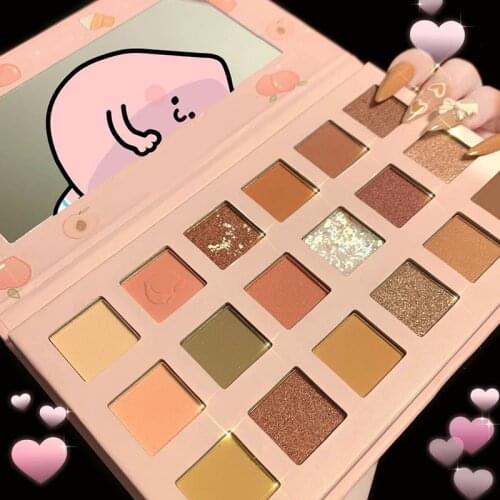 2021 Eyeshadow Palette Matte and Metallic Finish Warm Neutral Colour Make Up Tools For Girl Women