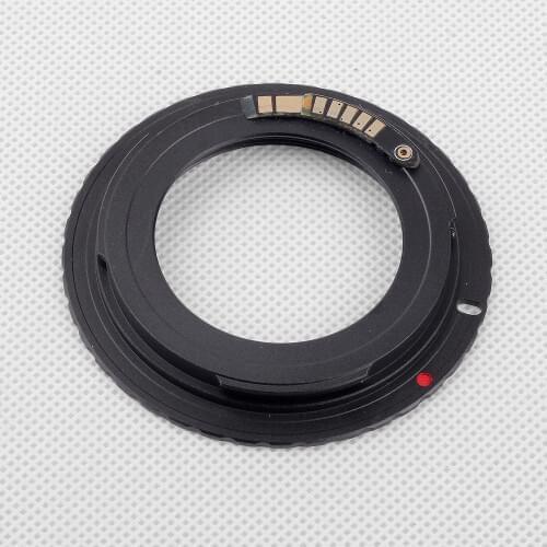 Electronic Chip 10 AF Confirm M42 Mount Lens Adapter for Canon EOS 7DII 6DII 200D 1300D 700D 800D 77D 80D 5Ds R 5DIII 5DIV 1DXII
