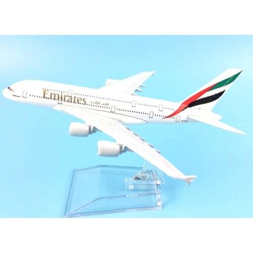 FREE SHIPPING 16CM EMIRATE 777 METAL ALLOY MODEL PLANE AIRCRAFT MODEL TOY AIRPLANE BIRTHDAY GIFT