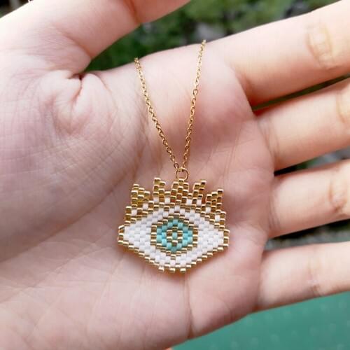 FAIRYWOO Evil Eye Necklace Israel Fshion Jewelry Choker Women Vintage Chaine Personnalisé Acesorios de Mujer Gold Boho Necklace