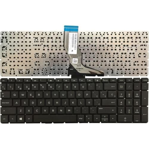 Spanish laptop keyboard for HP 15-bs012ds 15-bs022ds 15-bs020nd 15-bs032nd with Palmrest Upper cover without touch