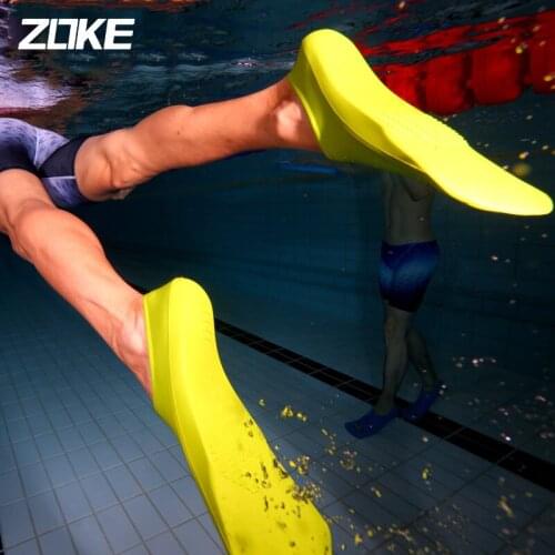 Short Swim Fins Diving Equipment Floating Male And Female Adult Children Snorkel Fin
