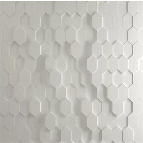 Wallpaper for walls 3 d for living room Simple geometric wallpapers three-dimensional TV background wall