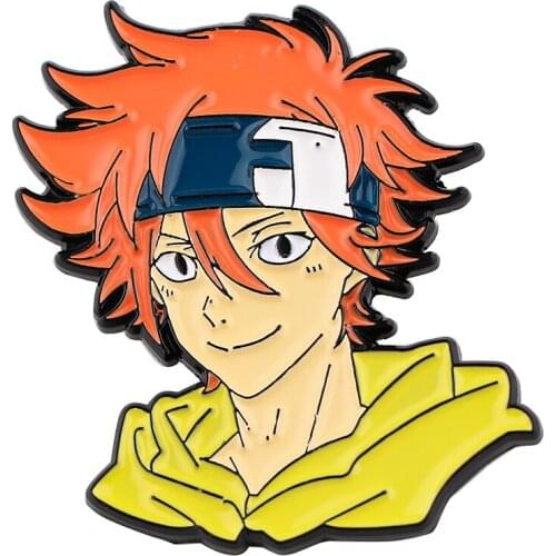 PF1100 Anime SK∞ SK8 the Infinity Japanese Anime Manga Icons Enamel Pin Badge Collar Lapel Pin for Backpack Decoration Jewelry
