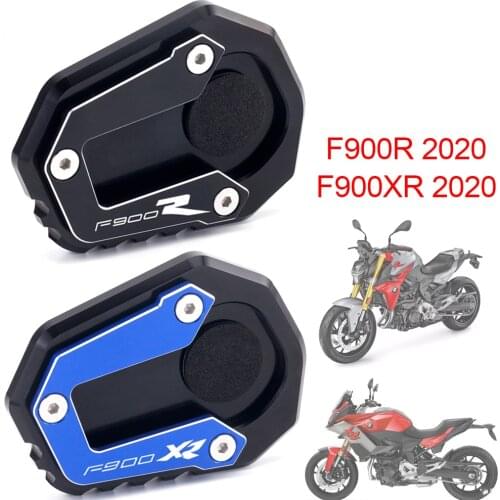 Suitable for BMW F900XR F900R 2020 2021 CNC foot stand motorcycle side extension Plate Kickstand F 900 F900 R XR F 900R 900XR