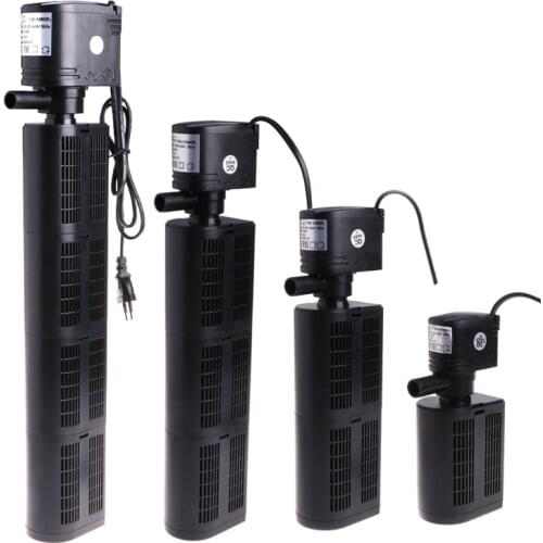 EU Plug Submersible Filter Pump Water Internal For Aquarium Fish Tank Pond 12/18/25/35W