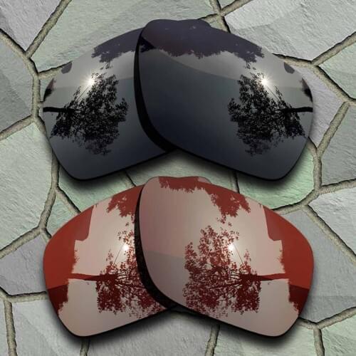 Grey Black&Bronze Brown Sunglasses Polarized Replacement Lenses for Oakley Dispatch 1