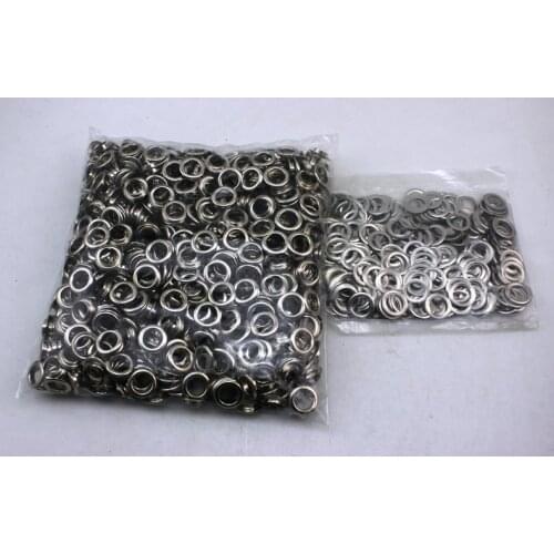 1000set 12MM Antique Silver rimless COPPER eyelets buttons clothes accessory handbag findings