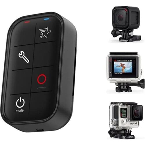 TELESIN Wifi Remote Control For Go Pro Hero 5 Action Camera Accessories Charging Cable Wi-Fi Controller For Gopro Hero 6 5 4 3