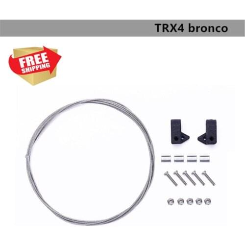 Radio control RC Car DJ steel cable for TRX-4 TRX4 bronco option upgrade parts