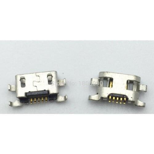 100pcs Micro USB 5pin Female Connector For MOTO G2 XT1064 Mini USB Jack Connector for mobile phone charging tail plug