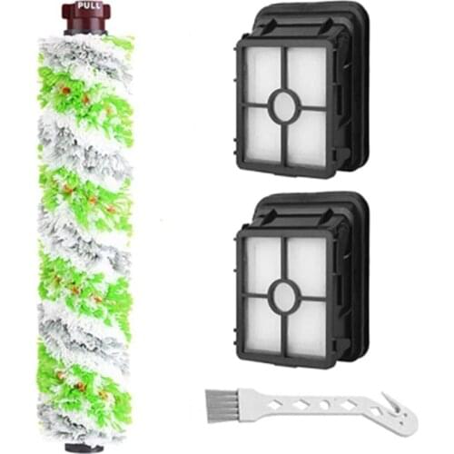 1868 Roller Brush & 1866 Hepa Filter for Bissell Crosswave 1785 Series 17132 Robot Vacuum Cleaner Spare Parts