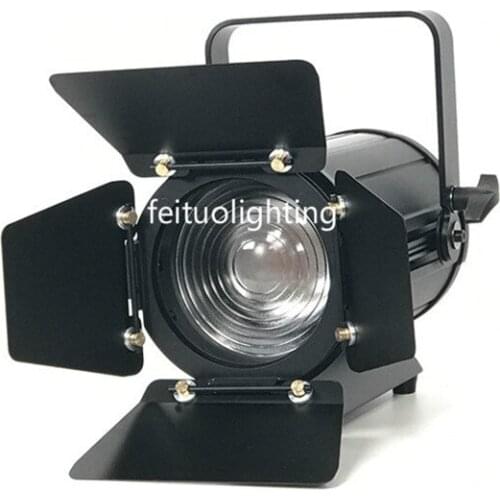 2pcs 150w /200w/300w Dmx Led Profile Spot Light Auto/Manual Zoom Version Led Fresnel Light WW/CW/2in1/3in1/4in1 Studio LED light