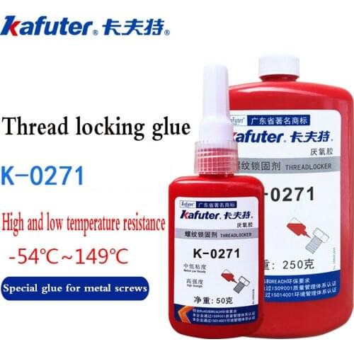 50gKafuter K-0271 is suitable for the thread locking agent of automobile, motorcycle and ship bearing household appliances