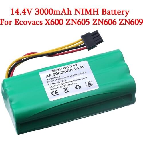 14.4V battery For Ecovacs Deebot Deepoo X600 ZN605 ZN606 ZN609 Midea VCR01 VCR12 R1-L083B R1-L081A Vacuum Cleaner Battery Parts