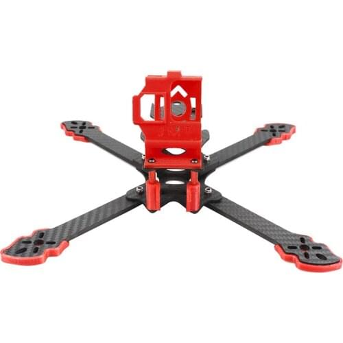 DIY Owl260 260mm Carbon Fiber FPV Frame with 3D Print TPU Camera Mount for Gopro5 6 7 FPV Racing Drone Cinewhoop Cinedrone
