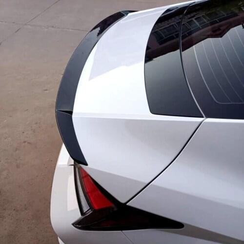 For Hyundai Elantra Avante CN7 2020 2021 ABS modified rear wing original style without perforation exterior auto parts spoiler