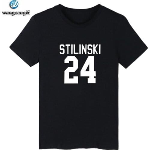 Teen Wolf STILES STILINSKI 24 T-shirt Men Women Tumblr T Shirts Cotton Short Sleeve Graphic Tshirt Streetwear T Shirt Tops Tee