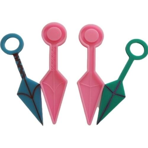 Dagger Epoxy Resin Mold Jewelry Earrings Silicone Mould DIY Crafts Casting Tools