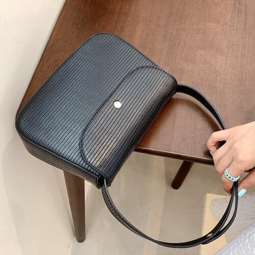 Fashionable Handbags for Women Bag Vintage Flap Cross Body Bags for Girls Sac Ladies Shoulder Bag Simple Leather Messenger Bags
