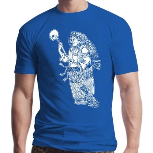 New Baba Yaga T-Shirt Slavic Fairytale Dark Art Punk Horrow by Mike Vivisector