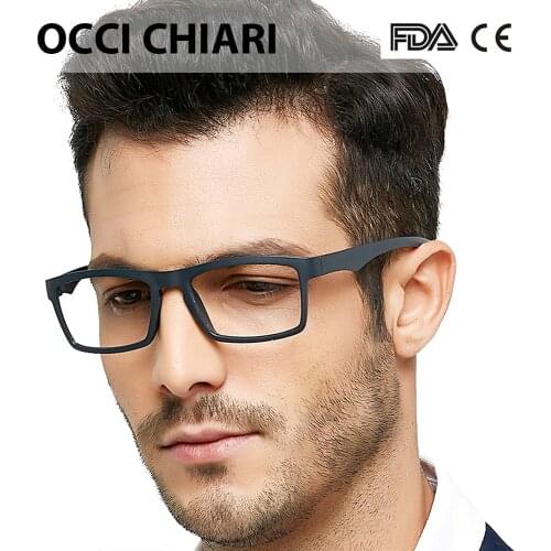 OCCI CHIARI Unbreakable Reading Glasses Men Anti-fatigue TR90 Ultralight Eyeglasses Frame Women+1.25 +1.75 +2.25 +2.5+2.75 +3.5