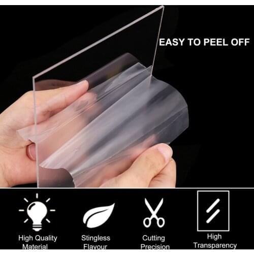 17.8*12.7*0.2cm 10 pcs/ Set Clear Plastic Acrylic Sheet For Custom Cutting Panel Thickness DIY Craft Supplies Photo album 2021