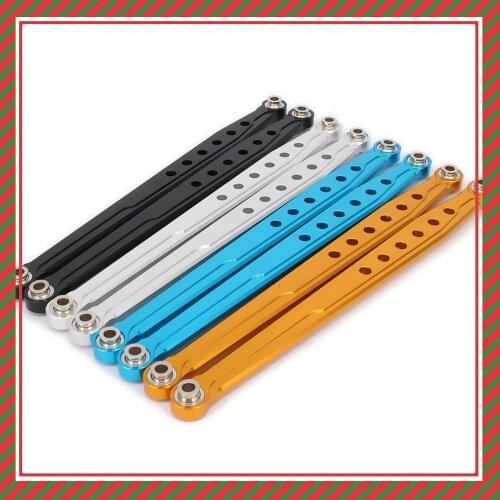 RCAWD Aluminum Front Suspension Links Bracket Rod For Rc Car 1/10 Axial Scx10 Machined Alloy Upgraded Hop-Up Parts SCX0007