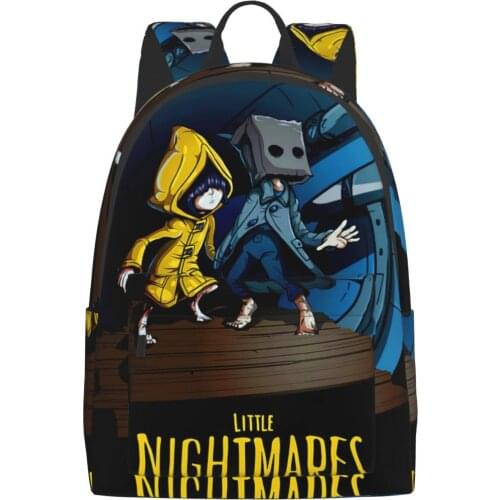 Game Little Nightmare 2 Girl backpack boy computer backpack man backpack woman backpack