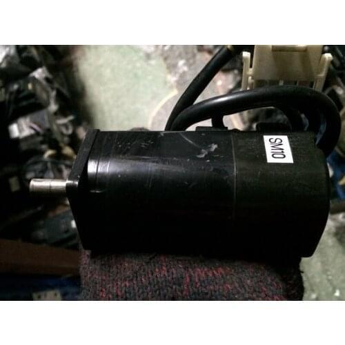 SGMAH-01BBA21 SERVO MOTOR , used in good condition . 80% appearance new , good working , free shipping