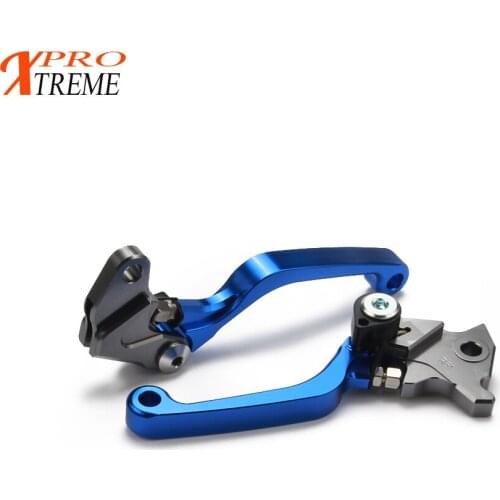Billet Pivot Foldable Brake Clutch Levers For YAMAHA WR250R WR250X 2007- 2017 SEROW225 SEROW250 TTR250 XT250X TRICKER DT230LANZA