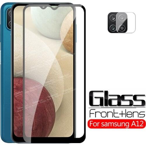 For Samsung A12 Glass Camera Protective Glass For Samsung Galaxy A12 A 12 12A 6.5" SM-A125F/DS A125F Screen Protector Cover Film