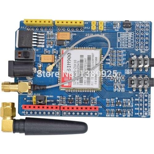 1PCS/LOT SIM900 GPRS/GSM Shield Development Board Quad-Band Module High Quality
