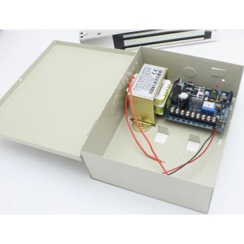 12V 5A Electric Box Entrance Guard Delayed Electric Control Electric Lock Power Supply Transformer Controller for Building Lock