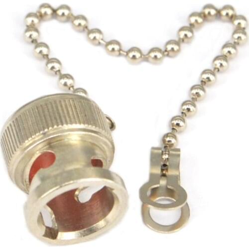 2 Pieces BNC Male/ SMA Male/ TNC Male / N female Resistor RF coaxial Terminator Dust Cap Protective Cover Dust Cap