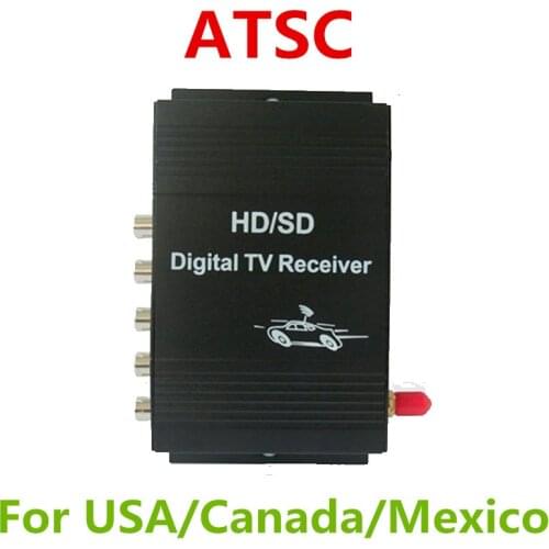 2019 New Arrival ATSC Digital Car TV Portatil Tuner FM Cash Register Canada Mexico - MHz Tv-box
