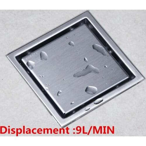 304 stainless steel shower floor drain bathroom water anti-odor floor drain bounce floor drain DR053-A